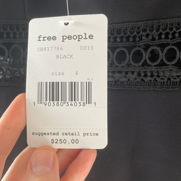 NWT Free People Iris Bodycon Mini Dress - Picture 5 of 5